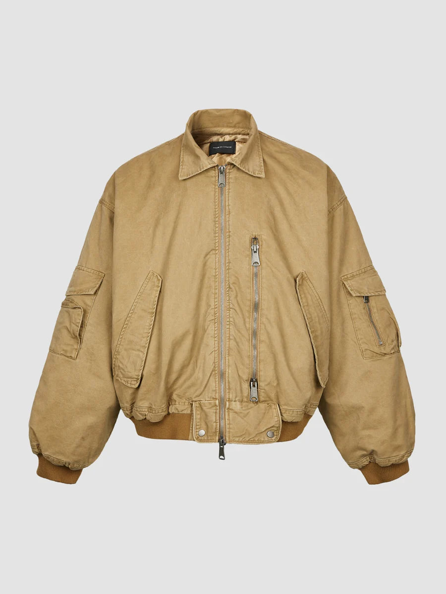 WLS Thick Zipper Pockets Warm Jacket